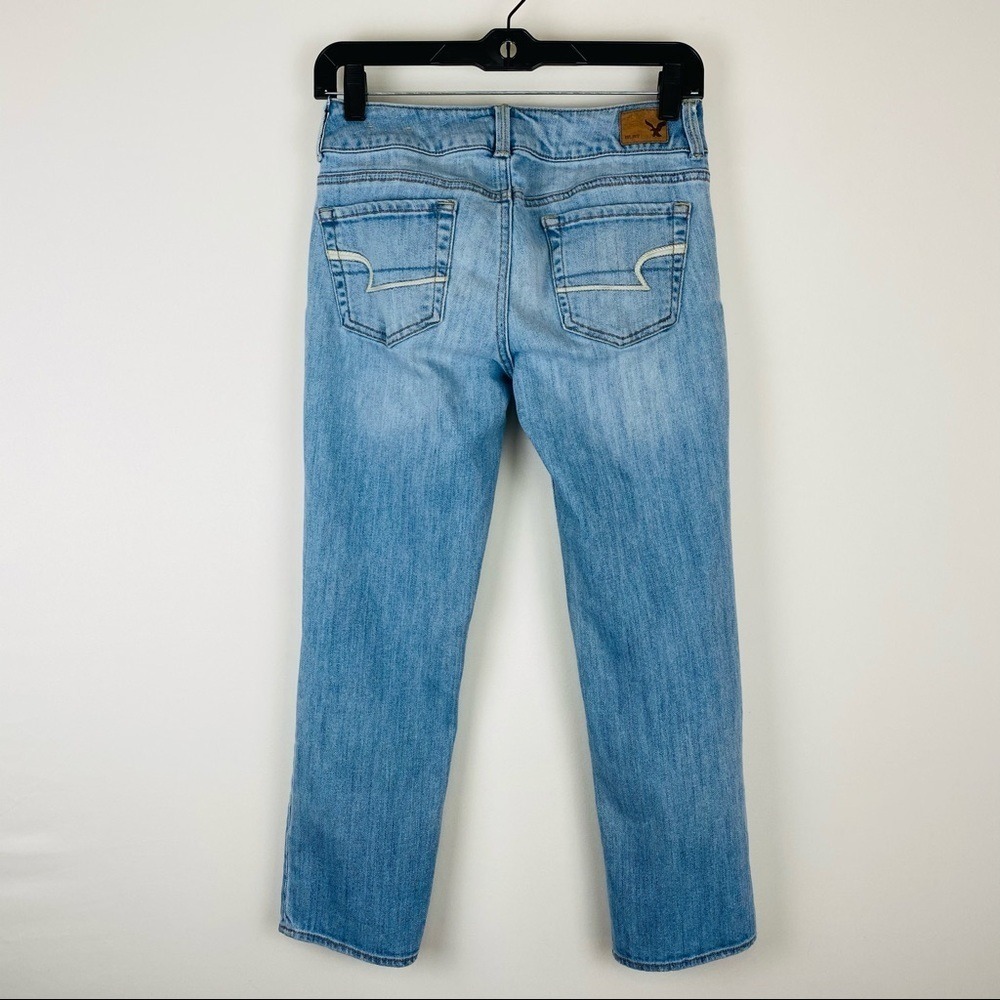 American Eagle Artist Crop Stretch‎ Distressed Jean - Picture 2 of 7